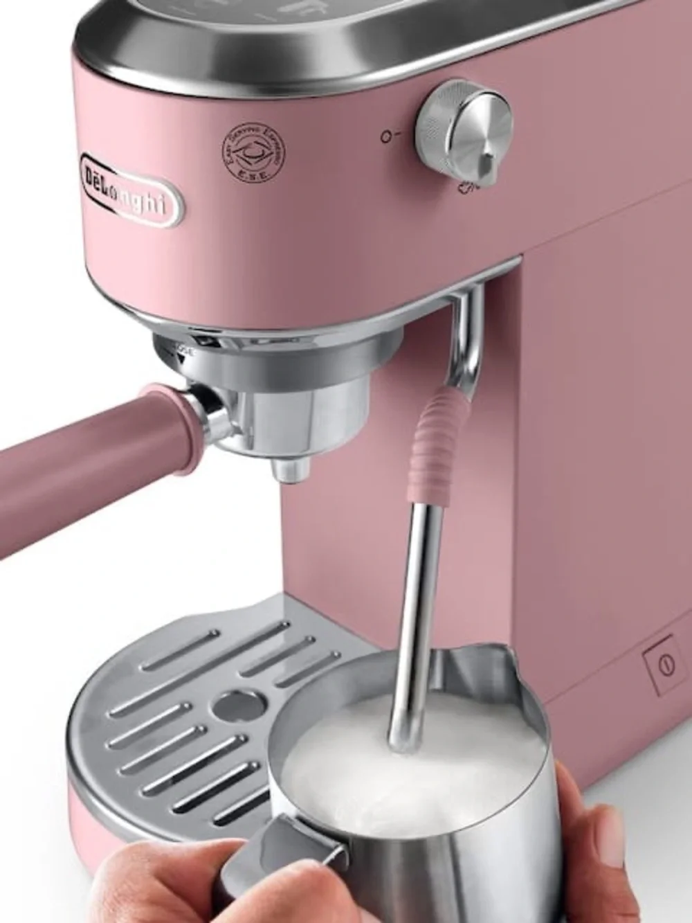 DeLonghi Dedica Duo Espresso & Cold Brew Coffee Maker - Pink